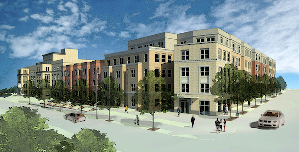 Rendering of Spring Flats, future community to feature senior living and plentiful amenities