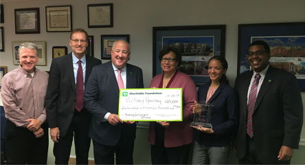 Victory Haven accepts $125,000 grant from TD Charitable Foundation through 2017 Housing for Everyone Grant Competition