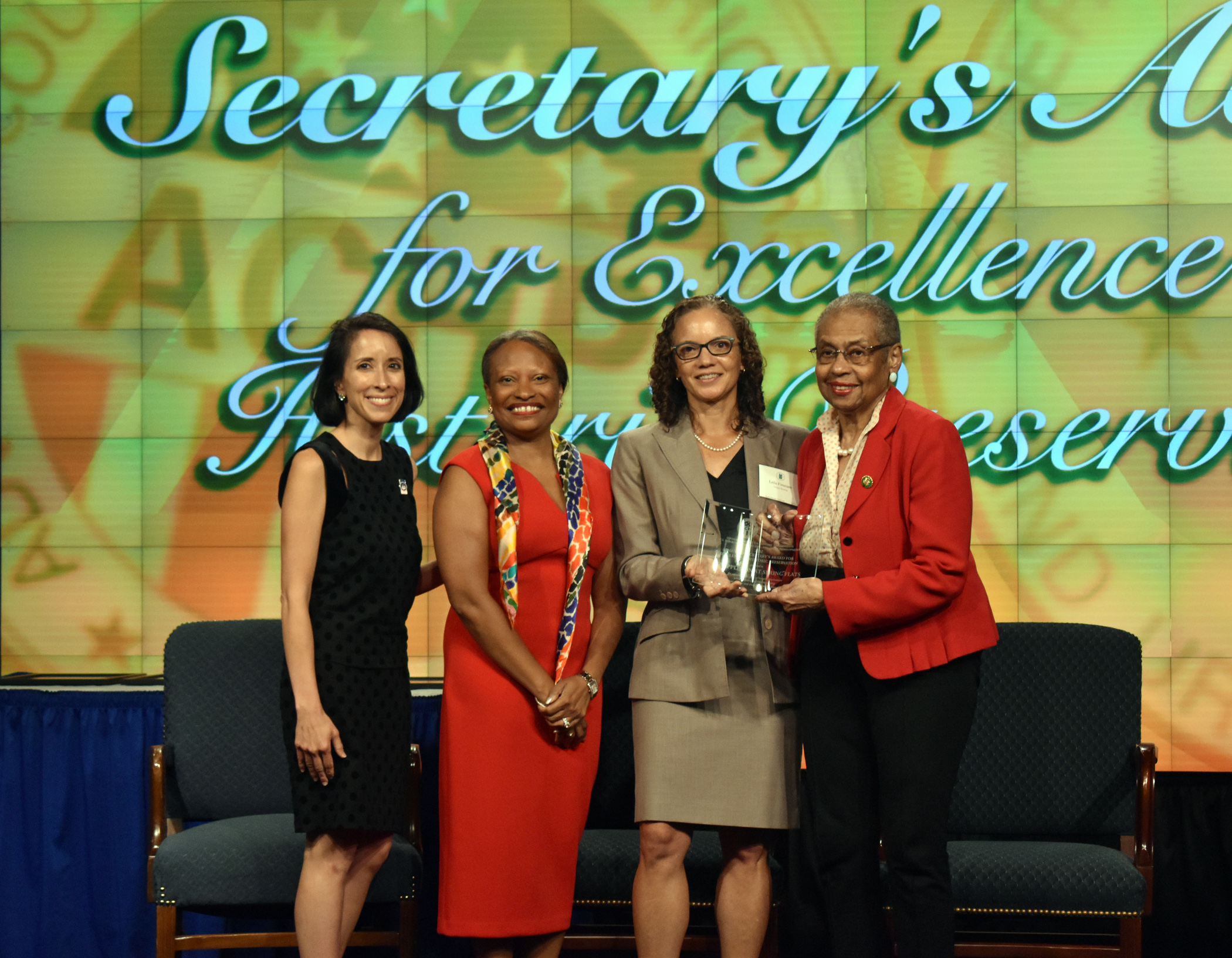 Sara Bronin, Adrianne Todman, Leila Finucane, and Eleanor Holmes Norton